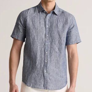 Quince 100% European Linen Relaxed Short Sleeve Men's Shirt